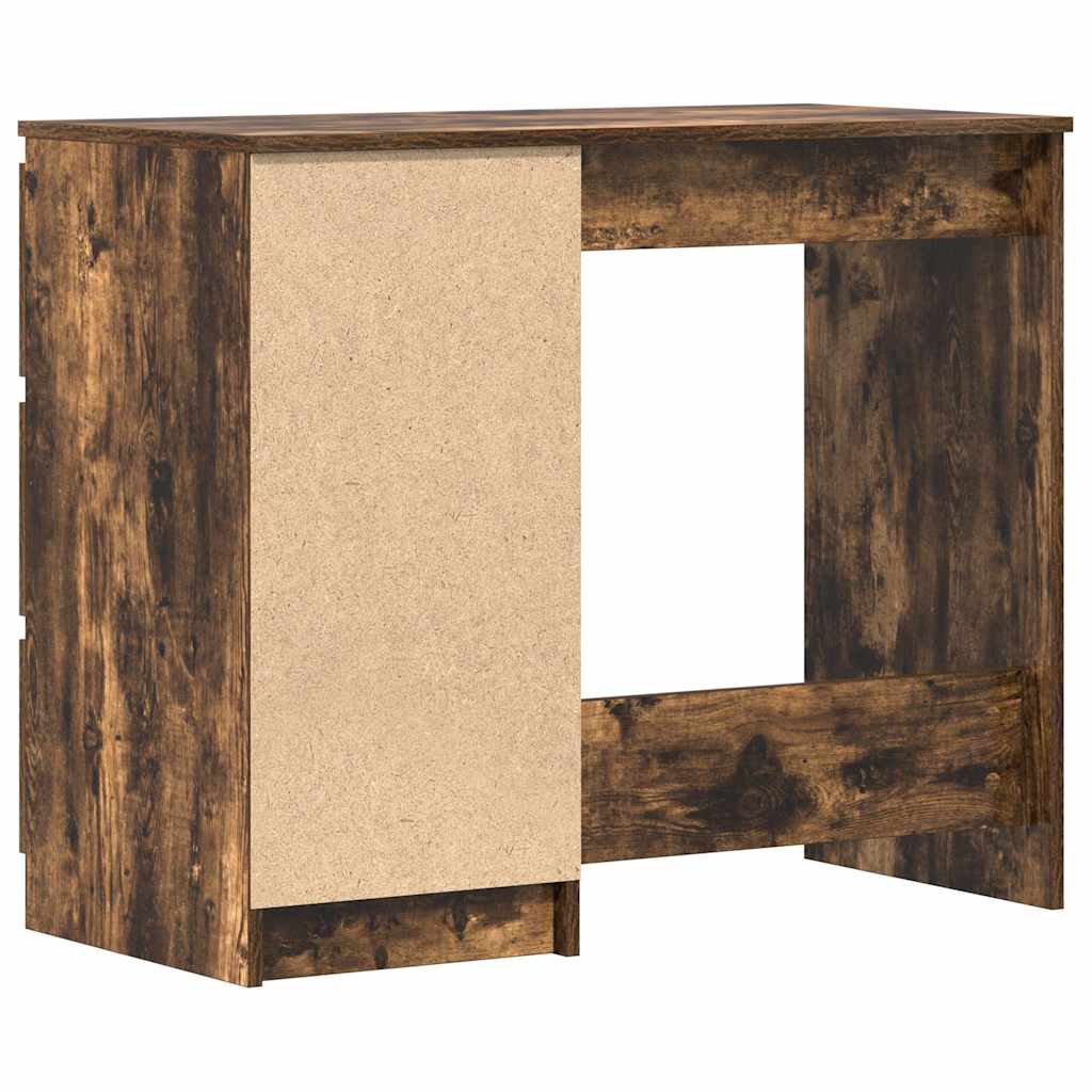 Smoke Oak Desk 90 x 45 x 76 cm Particleboard