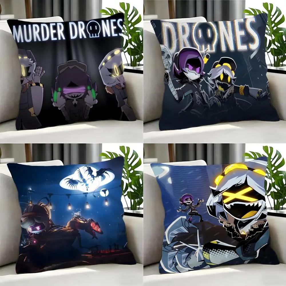 Anime MMurder Dronesed Cushion Cover Cushion Cover Set Pcs x x x Pillowcase Decorative Sofa Home Decor