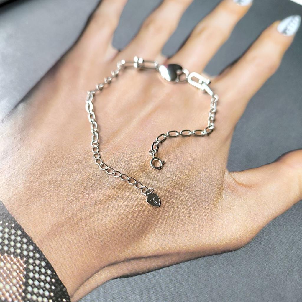 Silberarmband ohne Steine, Produktgewicht 5,09 g (2173878)