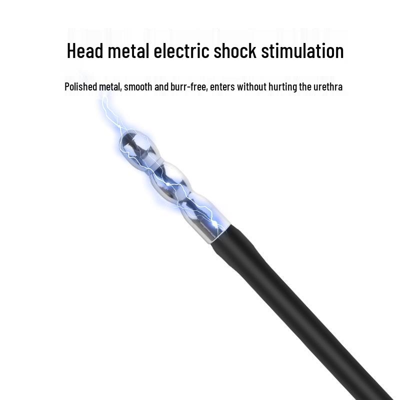 Vibrating Silicone Urethral Plug - Eye-Shaped, Wearable for Men