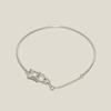 Topaz lock bracelet