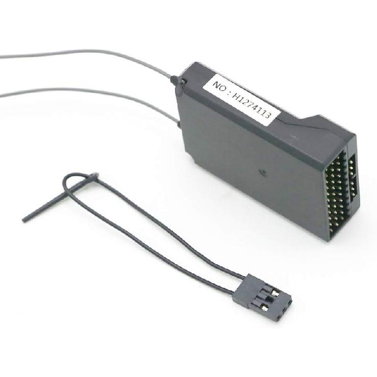 FLYSKY FS-iA10B Receiver 2.4G 10Channel PWM Output with PPM Compatible for FS I6 I10 I6S I6X Transmitter (iA10B)