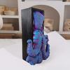 Octopus Bookend Book Nook 3D Octopus Statue Bookshelf Decor Vintage Fantasy Octopus Book End Stopper for Home Office Bookshelf Decoration