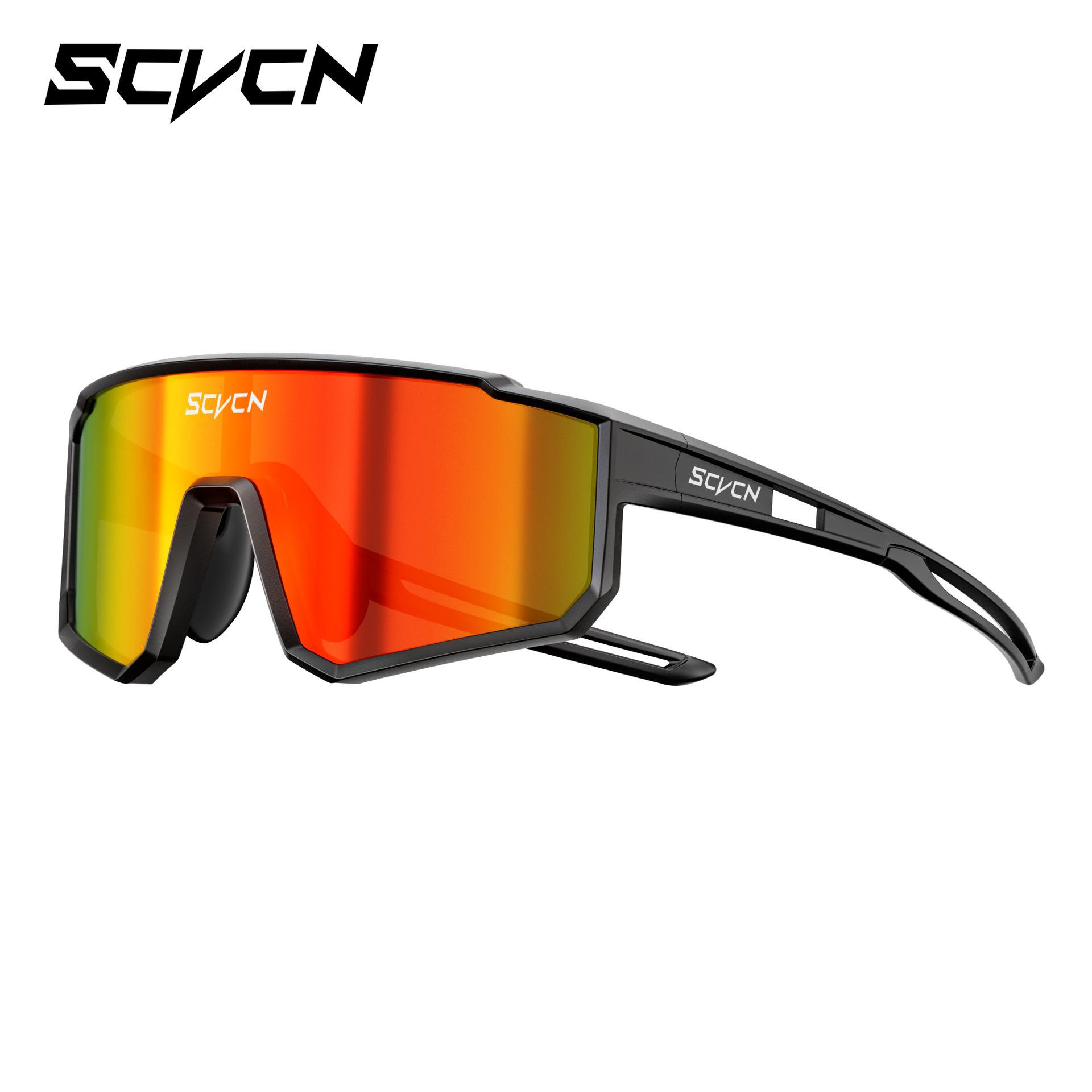 SCVCN Youth and children s cycling glasses, skateboard, balance bike, roller skating, outdoor sports windproof goggles DZ-S9037-B-03Sand black f