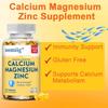 Calcium, magnesium, and zinc help maintain healthy bones, nerves, and the immune system. 120 softgels.