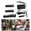 Universal Laptop Charger 120W Adapter with 34 Multi-Connectors Power Supply Adapter Safety Protect Charger 65cm Cord