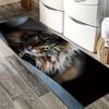 1Pcs cute Cat Pattern Floor Mat Modern Kitchen polyester Rug Non-Slip Colorful Indoor Carpet, For Home Bathroom Bedroom Living Room Decor