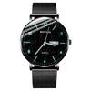 Teen Thin Watch Men's High School Student Trend Non-Mechanical Watch Junior High School Student Quartz Simple Watch