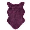 Faux Sheepskin Fur Rug Soft Carpet Area Rug for Bedroom Sofa Floor Living Room DecorPurple
