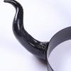 Black Devil Horns Headband Gothic Cosplay Hair Hoop Halloween Hair Accessories for Costume Party Dress Up Makeup Hairdress
