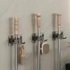 No-Punch Mop and Broom Holder with Hook