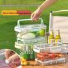 Portable Large-Capacity Vacuum-Sealed Freshness Box for Camping & Picnic Storage