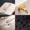 Leather Jewelry Storage Box - Organizer for Rings, Earrings, Necklaces, Makeup & Watch