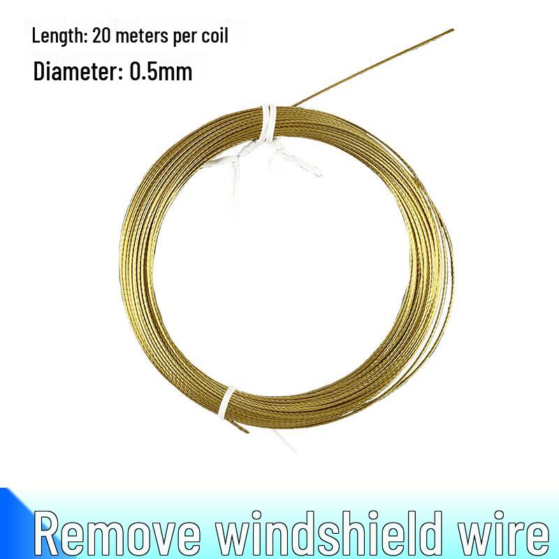 JZDASI 0.5mm Car Windshield Adhesive Cutting Wire