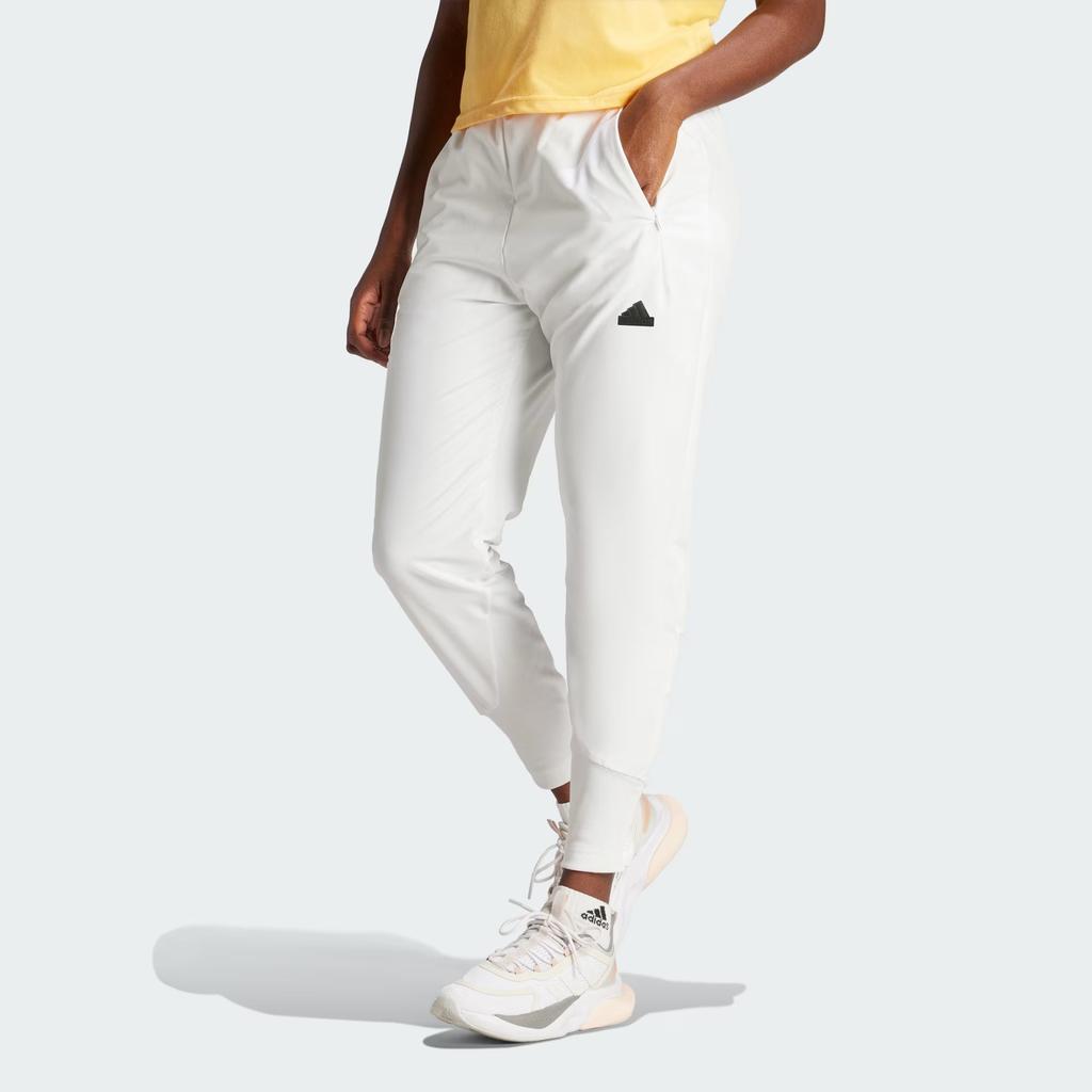Adidas Z.N.E. Woven Joggers Women Bottoms White IS1874