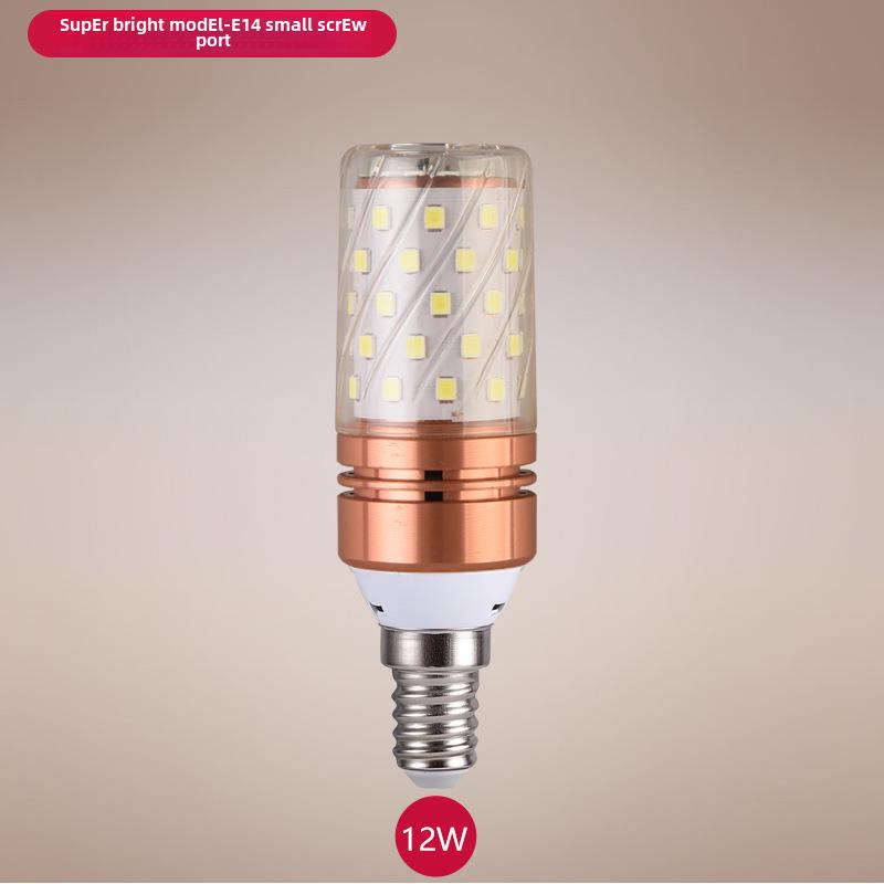 

Светодиодная кукурузная лампа: E14/E27 цоколь, 12 Вт/16 Вт высокая яркость, хрустальная люстра свеча источник света E14-12W