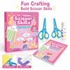 Kids Cutting Book Making Kit, Fun Beginner DIY Activity Set for Children