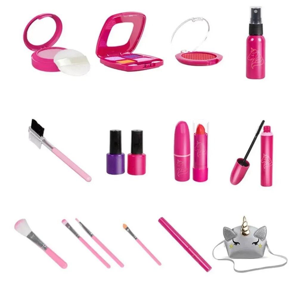 Portable Children's Makeup Toys Eye Shadow Children Cosmetic Beauty Set  Makeup Tool