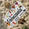 Flag of Venezuela Venezuelan Towel Soft Lightweight Anti-Sand Large Beach Towel Quick-Drying Bath Sports Family