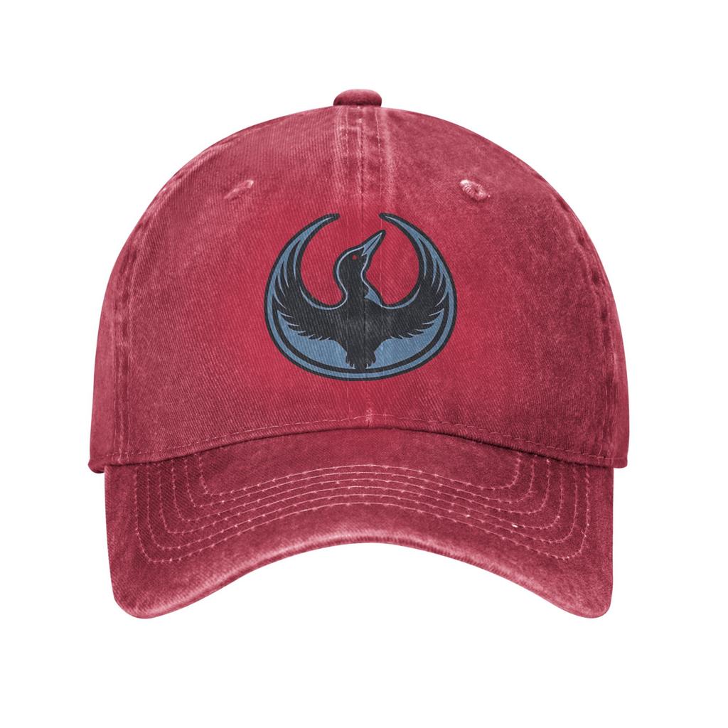 Summer RebelS Loon Baseball Cap Sun  Wholesale Custom Logo Washed Hip Hop Hats Unisex Unisex Street Style Tennis Skate Baseball Caps