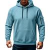 Men's Casual Sports Hoodie Drop Shoulder Long Sleeve Neck Hooded Pullover Sweatshirt