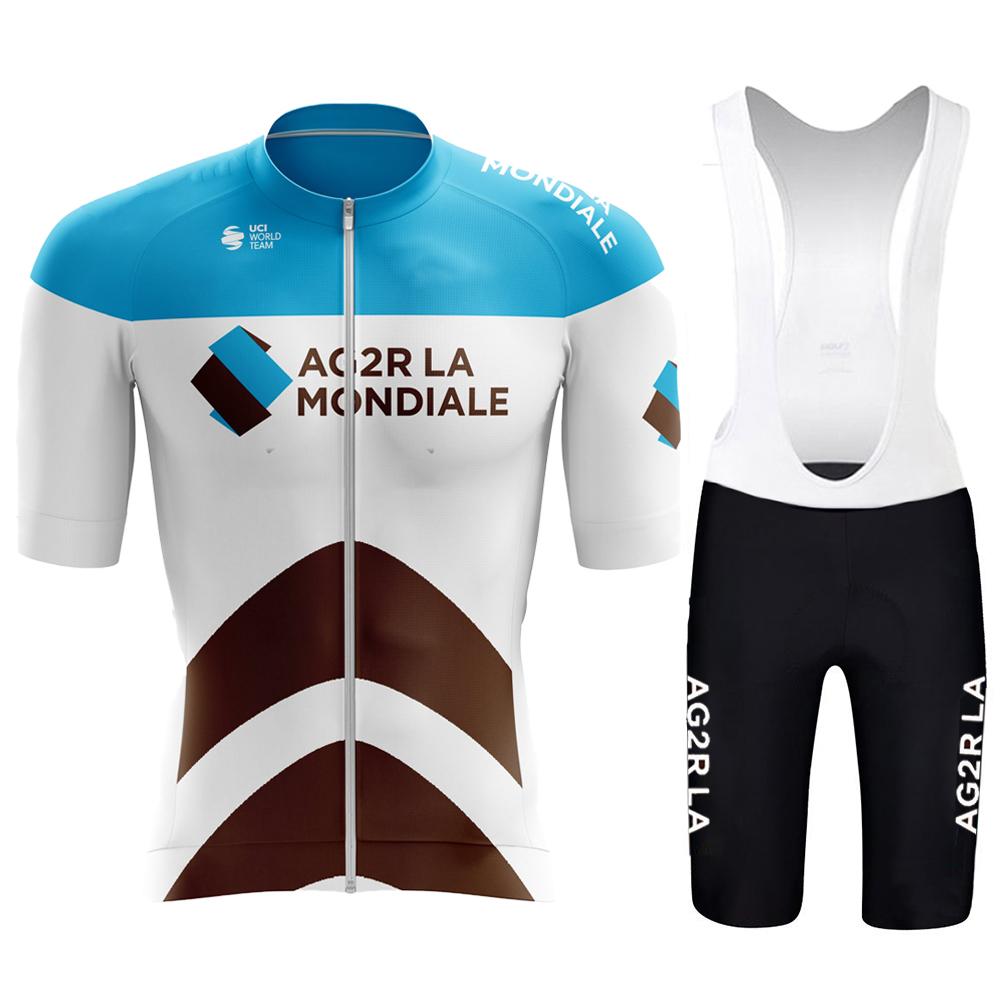 

2026 Ag2r Cycling Bib Bike Man Tricuta Costume Men s Mtb Maillot Shorts Jacket Jersey Uniform Pants Outfit 2026 Gel Summer Clothes Asian size - L