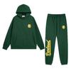 Eric Emanuel Retro Hip Hop Fleece Hoodie & Joggers Set