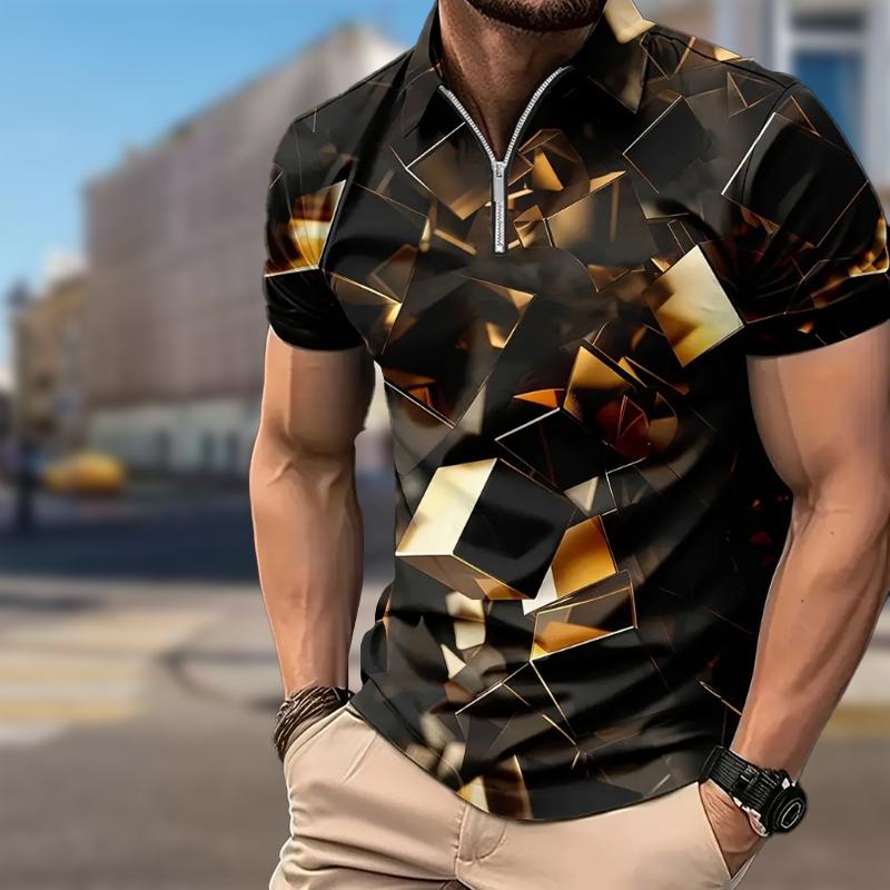 

Мужская рубашка поло повседневная на молнии с коротким рукавом модная повседневная на молнии лето весна стандартный крой песочный кит 3D принт рубашка 8XL фиолетовый