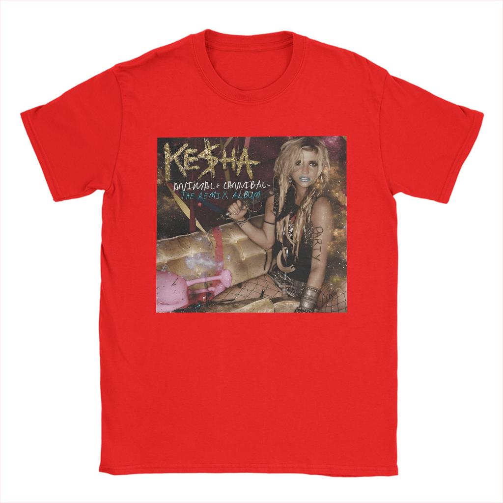 Rapper Kesha Concert Tour Cotton T Shirt for Unisex Summer YK Casual T Shirts O Neck Fashion Tee Shirt Big Size Print Tops