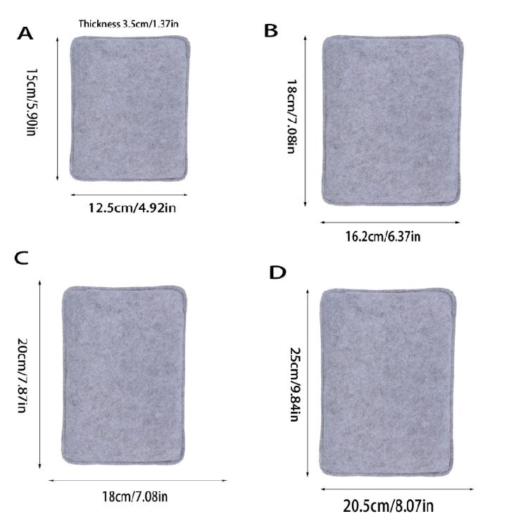 Multipurpose Needle Felting Cushion Temperature And Wear-Resistant Needle Felting Pad For Punch Needle And Embroidery