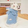 Hundekostüm Fleece Kapuzenmantel Weiche Gemütliche Plüschweste Welpe Winter Overall für Kleine Mittelgroße Große Hunde Hohe Qualität