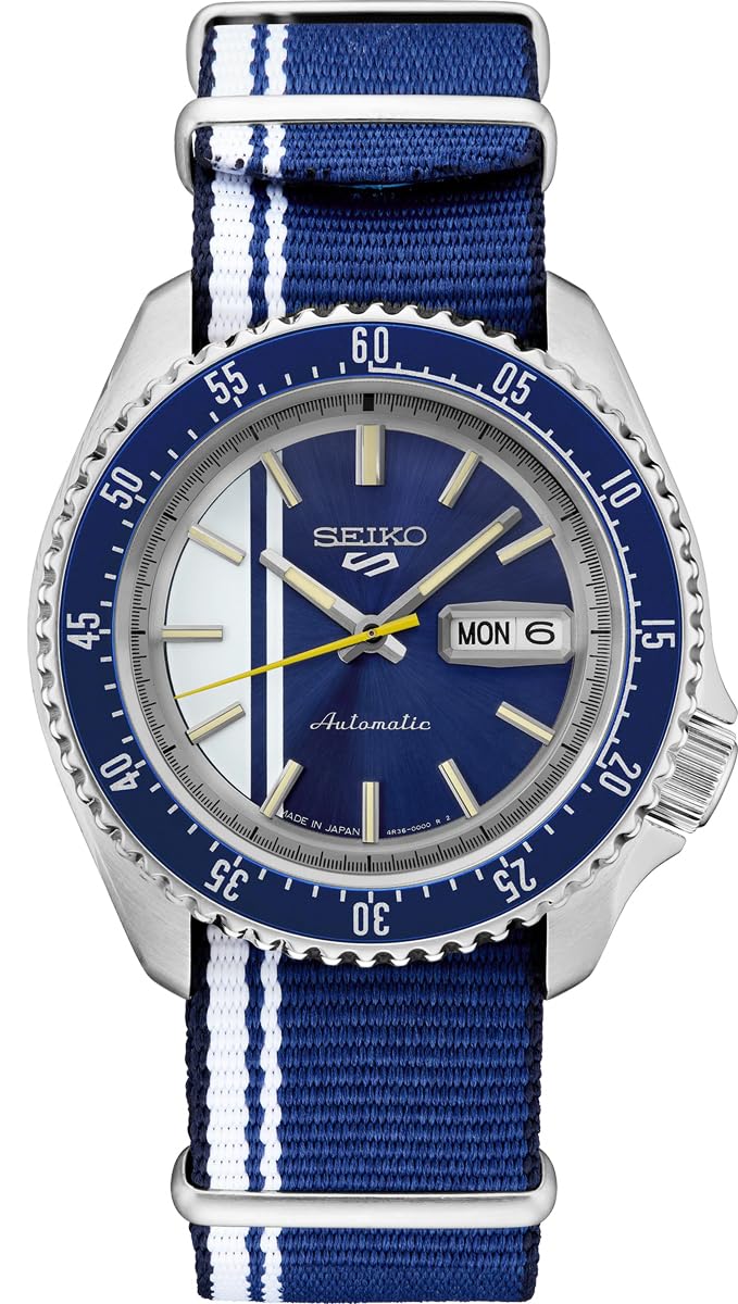 

SEIKO 5 SPORTS SKX series automatic watch Made in Japan Special Creation SRPK69 Blue Overseas model [Seiko] U.S. Men s [item] синій