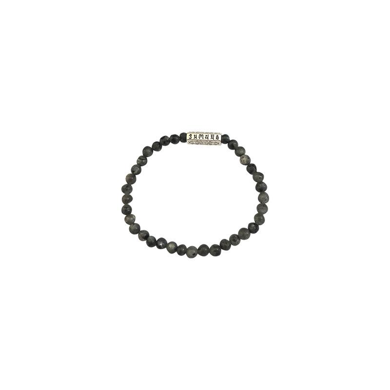 2023 New Chinese Style Stone Beaded Elastic Bracelet for Women - Light Luxury Hand Jewelry