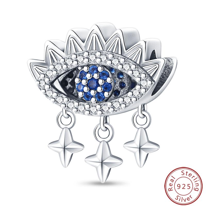 100% Copper Crescent Circular Dreamcatcher Net Lucky Blessing Series Charms Beads 3Mm Diy Fine Jewelry Making