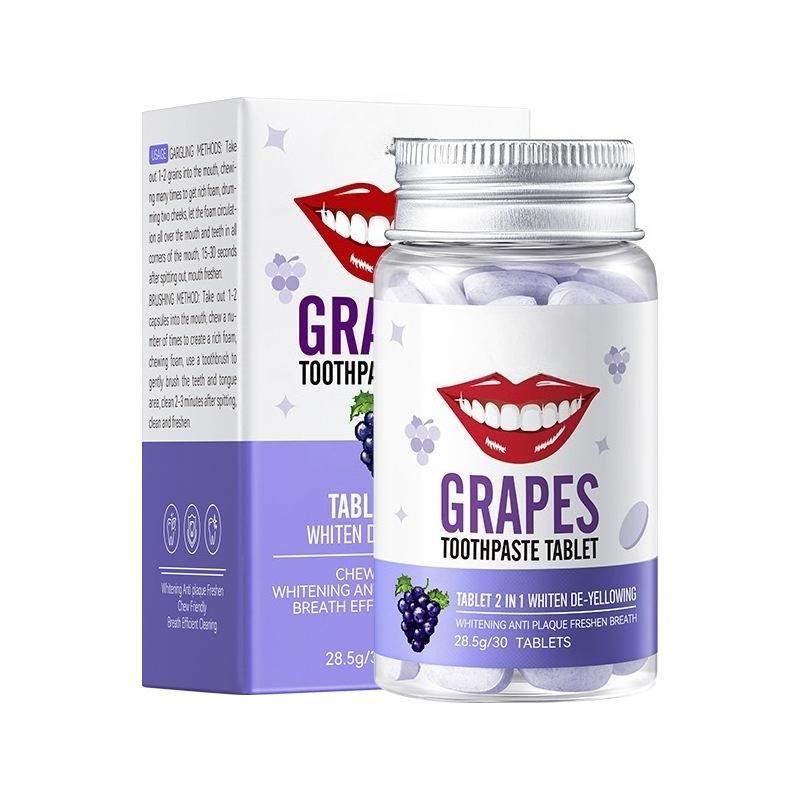 Probiotic Solid Toothpaste Breath Freshener To Remove Bad Breath Oral Anti-moth Solid Teeth Removes Yellow and Cleans Teeth