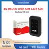 MF800 Чорний 4G Портативний Мобільний WiFi LTE Роутер зі Слот для Картки H806