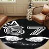 Royal Hands Holding Number 67 Round mat, Anti-slip Circle Carpet Chair rug For livingroom,Bedroom, doormat home decor Gift Christmas Gifts