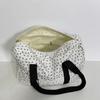 Lightweight Large Capacity Shoulder Bag Bow Printing Travel Tote Bag Polka Dot Gym Bag  Streetwear