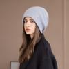Women's winter new wool hat Women's autumn and winter warm fashion versatile foreign style knitted cashmere pullover hat
