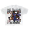 Ben Wallace 4x Difensore dell'Anno Pistons Detroit Maglietta da Basket Vintage Boxy