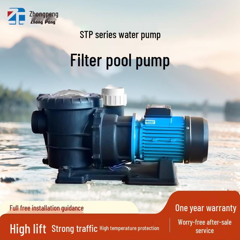 Self-Priming Water Pump for Pools, Fish Ponds, and Hot Springs - Efficient Filtration and Circulation