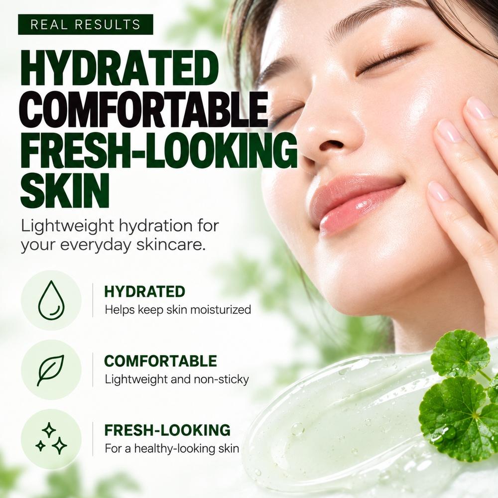 DERMAFACTORY EDLP Houttuynia Cordata 71% Cream 120g Large Size Lightweight Daily Moisturizer