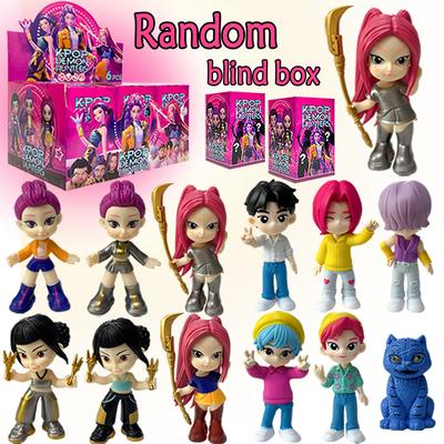 1-12 stuks KPop Duivel Jager Pop Vinyl Speelgoed Rumi Mira Zoi Karakter Vinyl Masker Blind Box Ornament Speelgoed Verjaardagscadeau