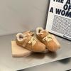 Fashion Cross Tied Women's Casual Shoes 2026 Autumn Winter New Outdoor Non Slip Comfort Sneakers Plush Thicken Warm Cotton Shoes