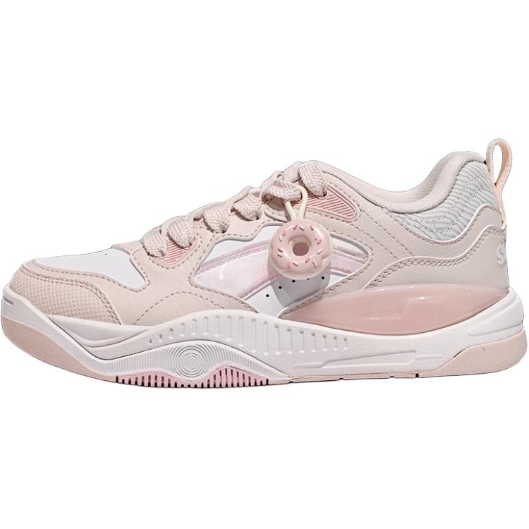 Li Ning Barn Sport Livsstil Serie Mote Komfortable Sklisikre Støtdempende Slitesterke Lavsko Fritidssko Barnesko YKCV106-4