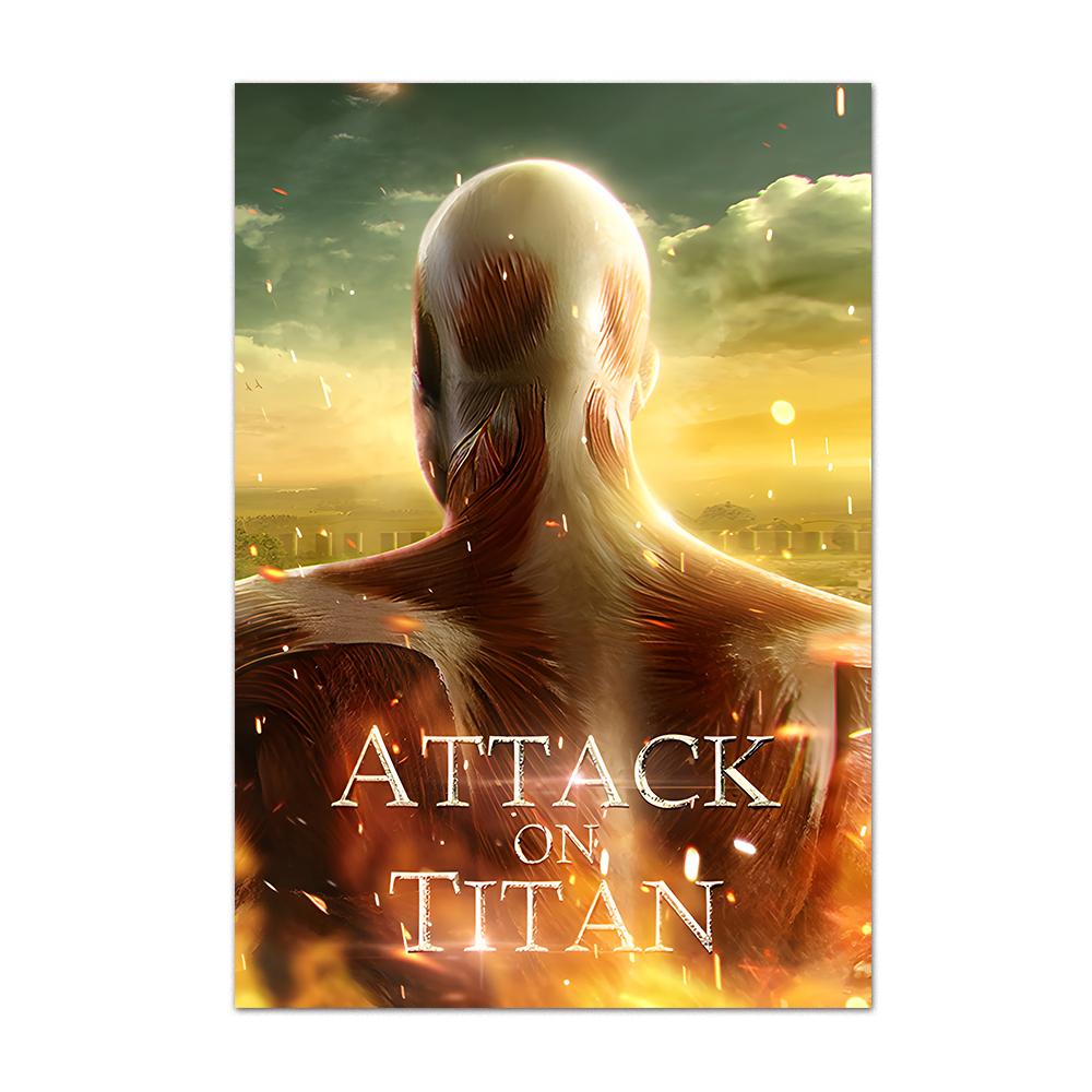 Attack on Titan Anime Poster Levi Micas Allen Zuhause Wandmalerei auf Leinwanddruck Fotos Kinderzimmer Dekor im Wohnzimmer Fresko