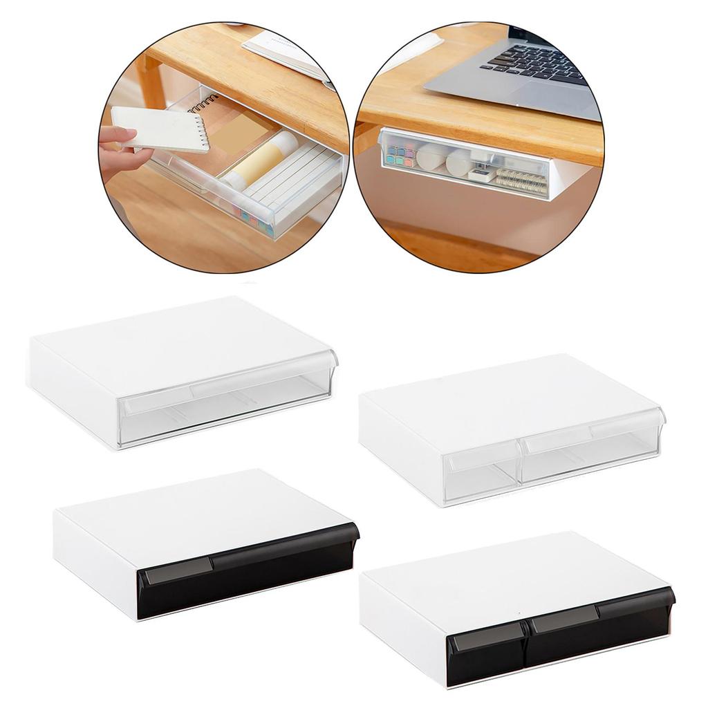 Verborgen Bureau Lade Organizer Lade Zelfklevende Case Container Tafel voor