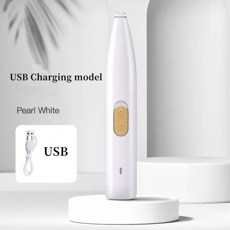

1pc Electric Pet Clippers Cats Dog Foot Hair Trimmer USB Charging Pet Paw Hair Clipper Shaver Grooming Machine Pets Products
