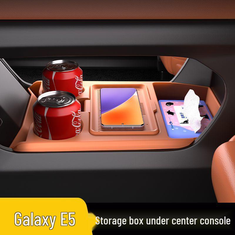 Compatible with 25 Jetour Dasheng Models: Silicone Car Console Organizer Storage Box.