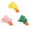 Pato de Borracha Interativo para Cachorro com Som Real de Quack, Brinquedo de Pato de Pelúcia para Cachorro-SDR